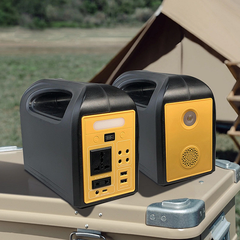 Sunbonar Portable Power Station 300W Backup Lithium Battery Solar Generator for Outdoors Camping Travel Hunting Blackout