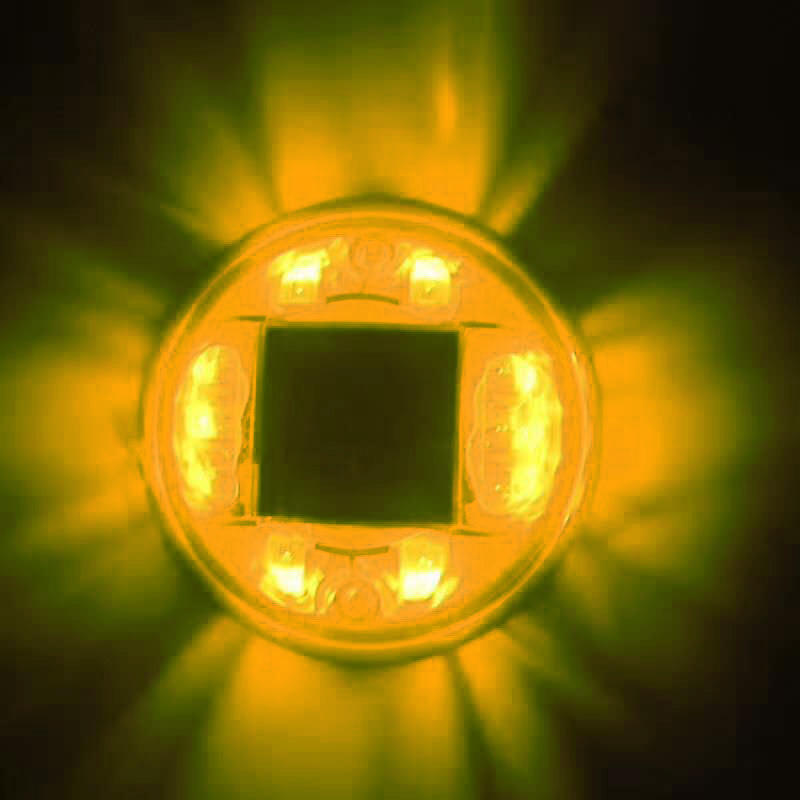 Sunbonar Solar Runway IP68 Waterproof Ground Lights High Brightness Traffic Signal Road Stud